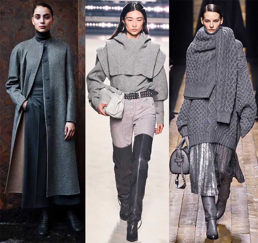 Looks monochromes tendance