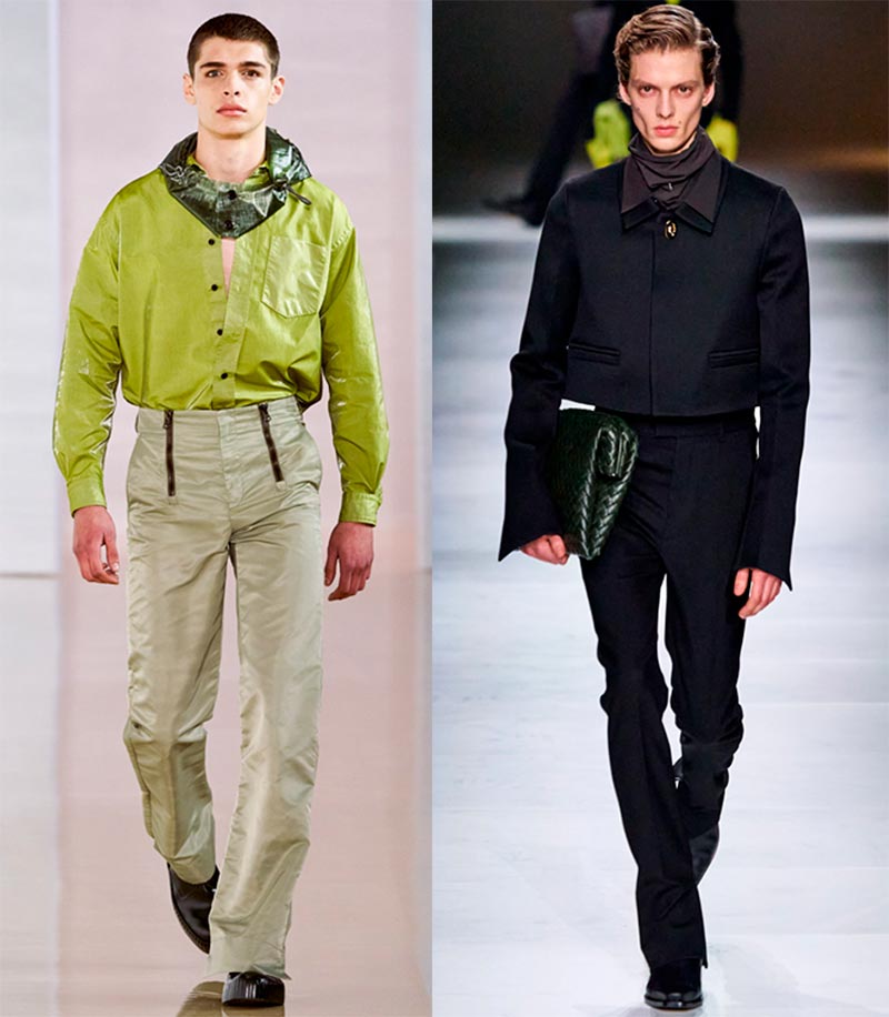 Pantalon taille haute