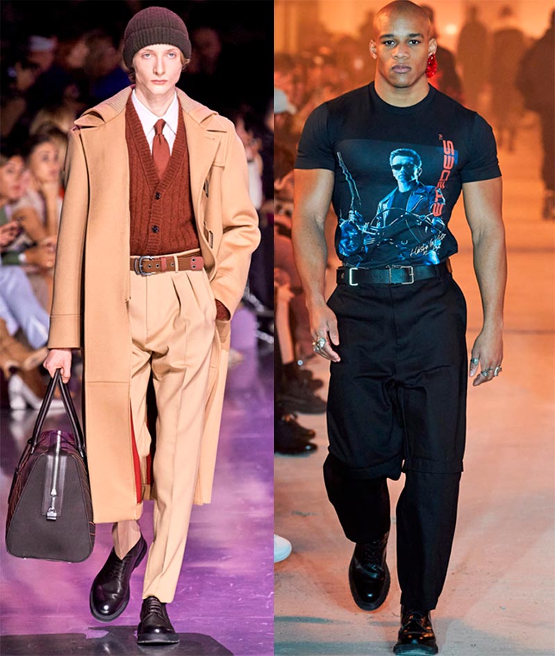 Pantalon taille haute