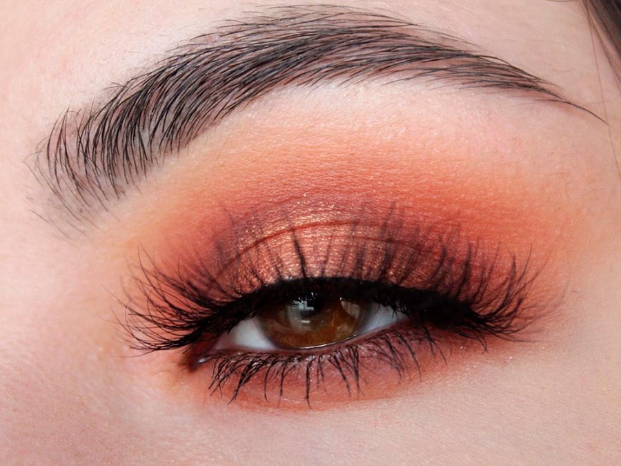 Beau maquillage des yeux