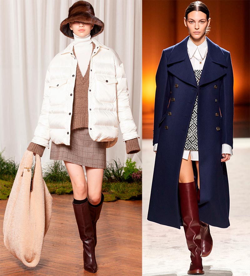 Bottes hautes à la mode