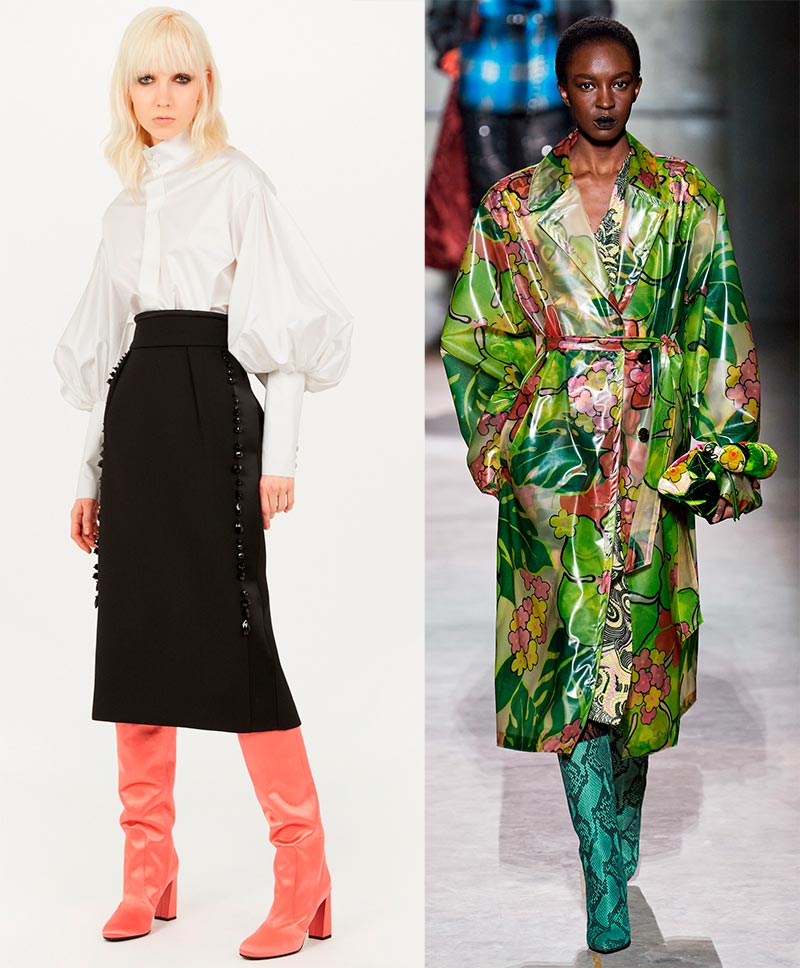 Bottes hautes à la mode automne-hiver 2025-2026