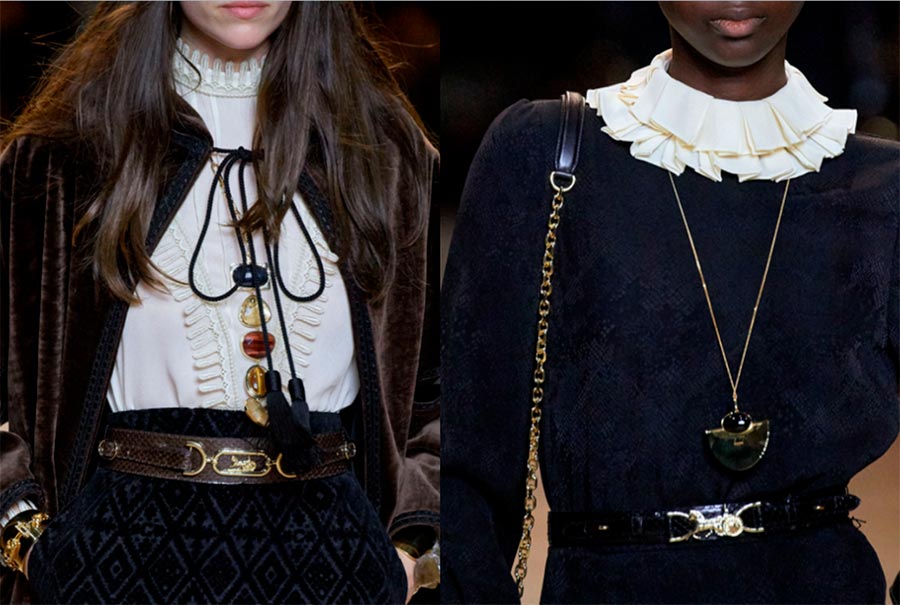 Tour de cou vertical