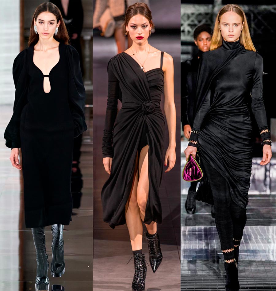 robes noires à la mode