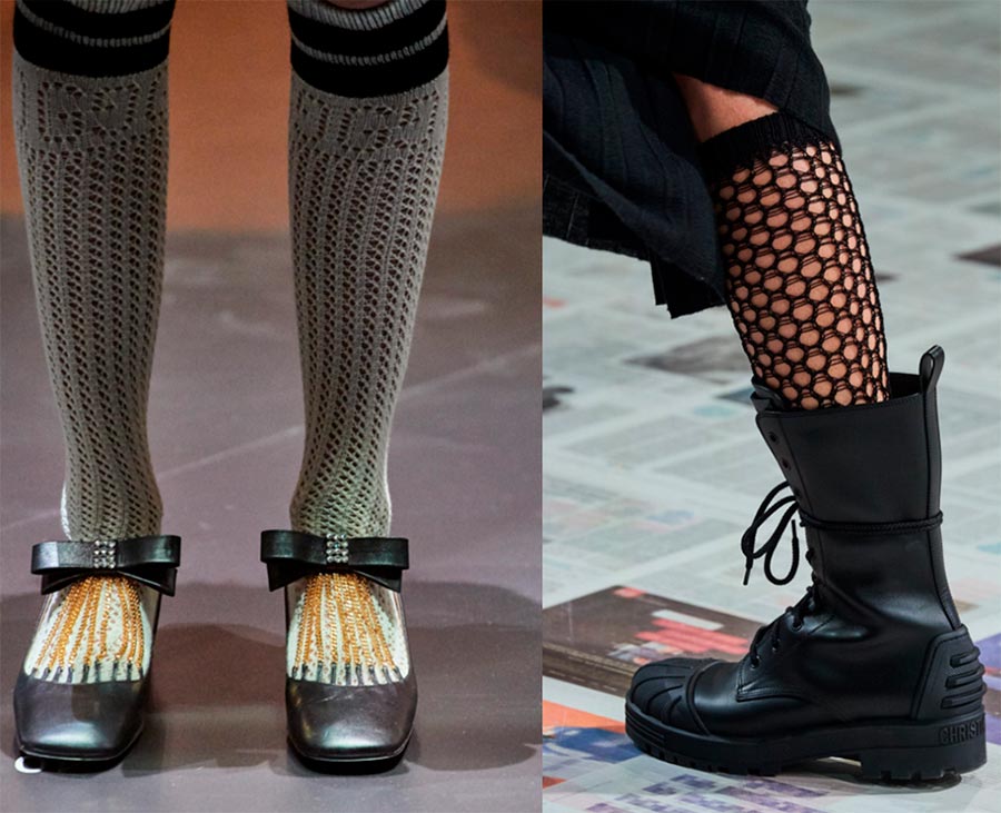 Chaussettes à la mode