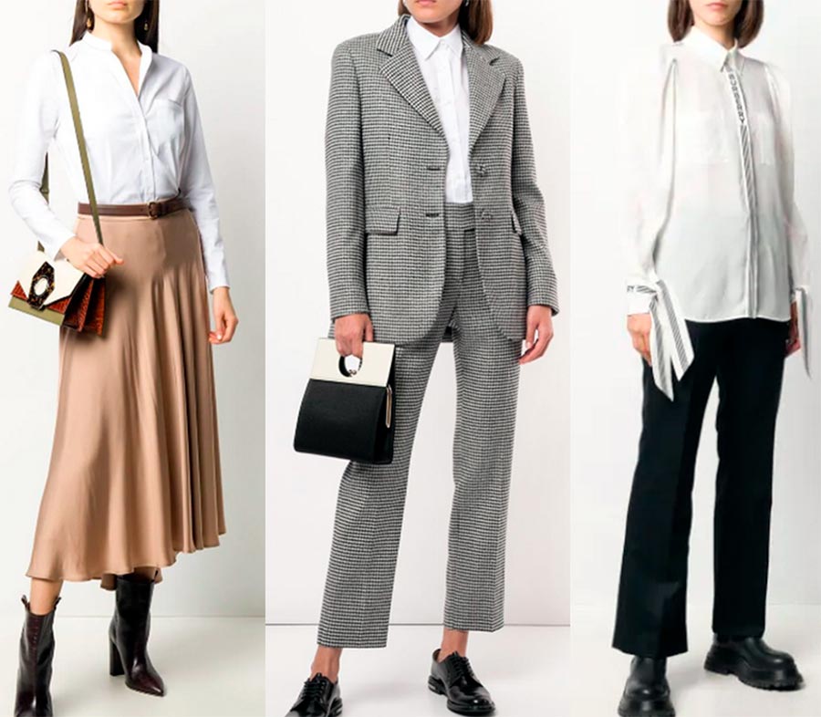 Comment assortir un chemisier blanc