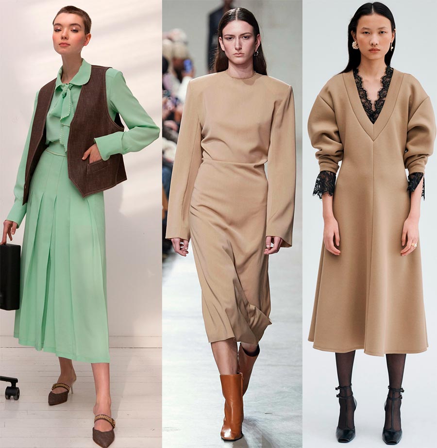 Robes élégantes pour le bureau