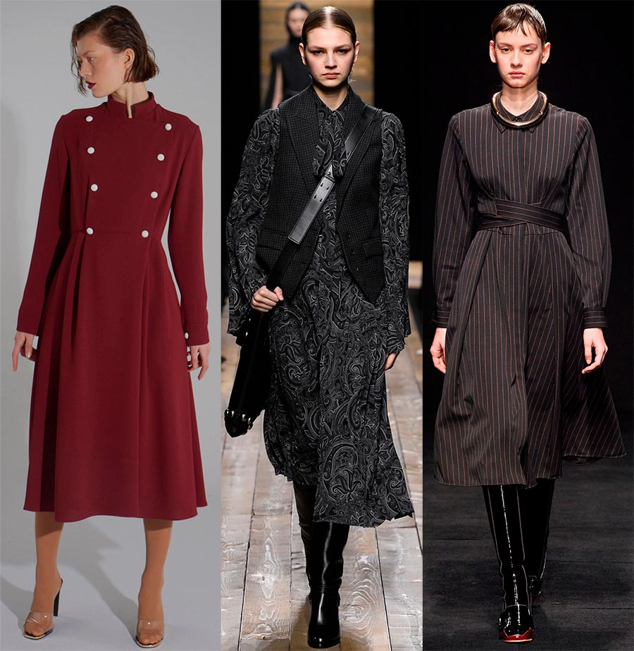 Robes de bureau à la mode