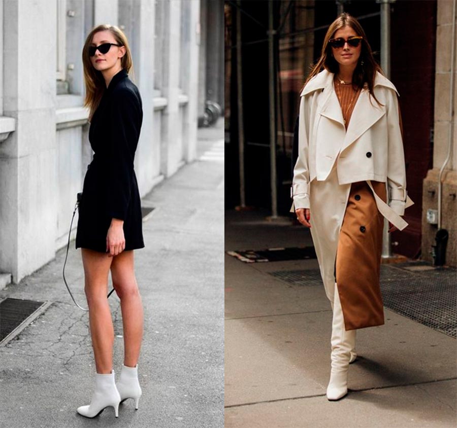 Chaussures femme blanches