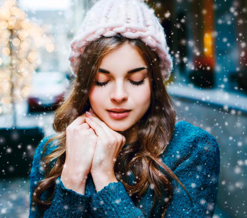 Règles de soins capillaires d'hiver