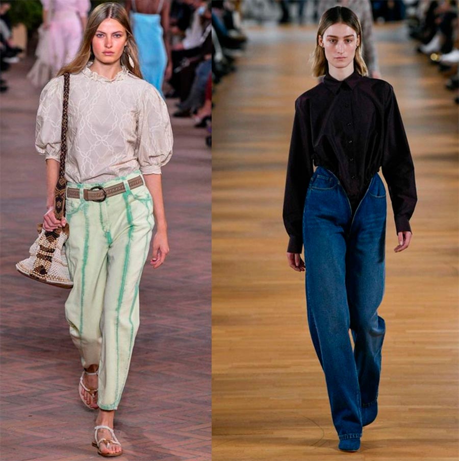 Jeans femme à la mode