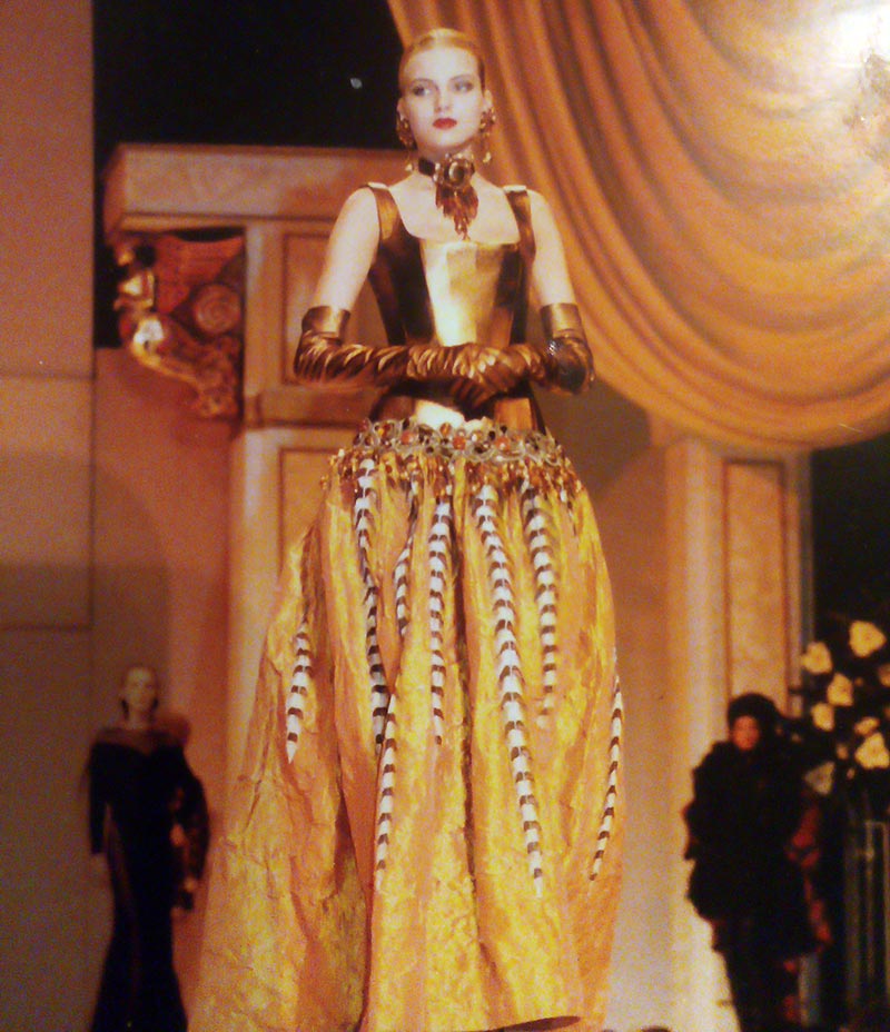 Le début d'une carrière de mannequin