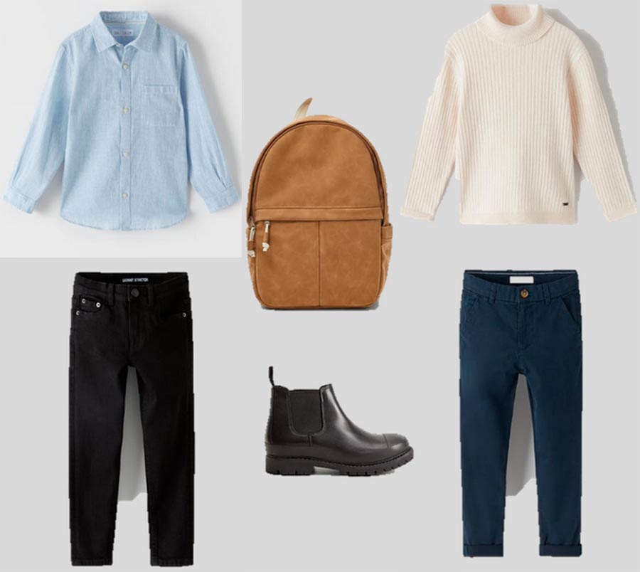 garde-robe pour un garçon