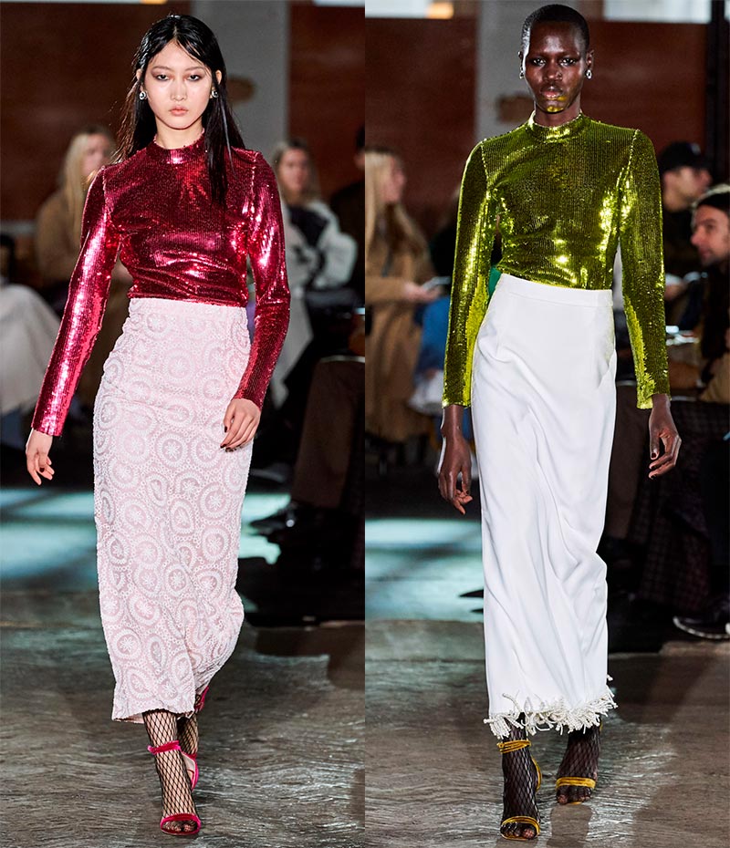 Cols roulés à la mode