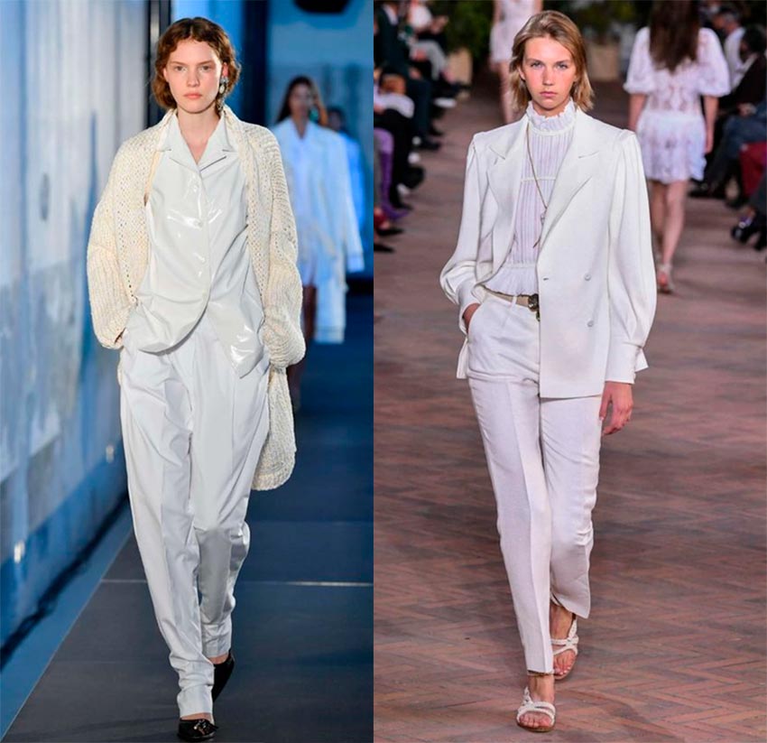 Le blanc est à la mode