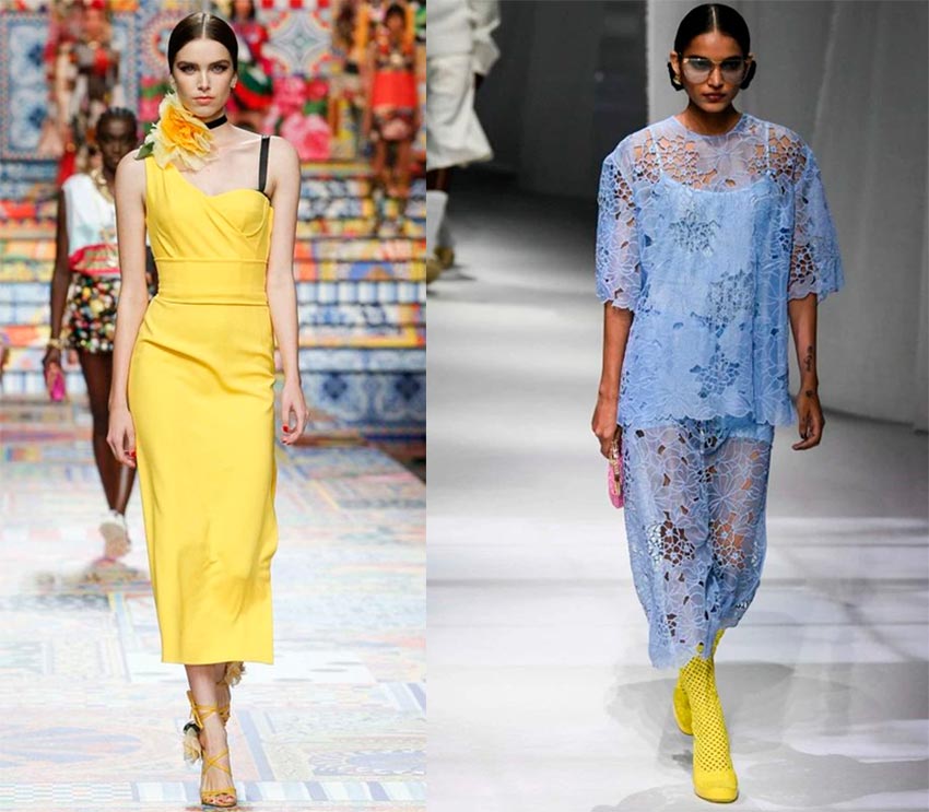 Le jaune est à la mode