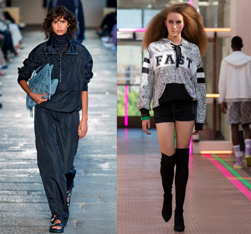 Costumes de sport pour femmes