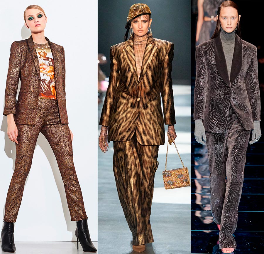 Costumes de soirée élégants