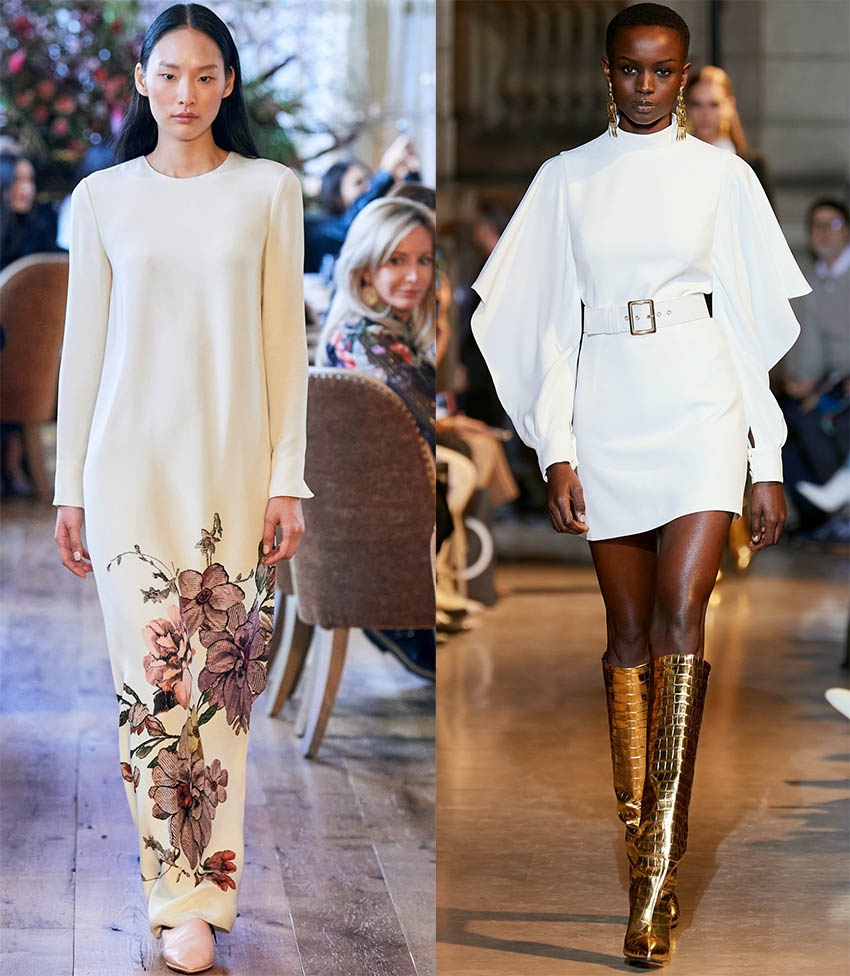 Robe blanche pour Nouveau 2026