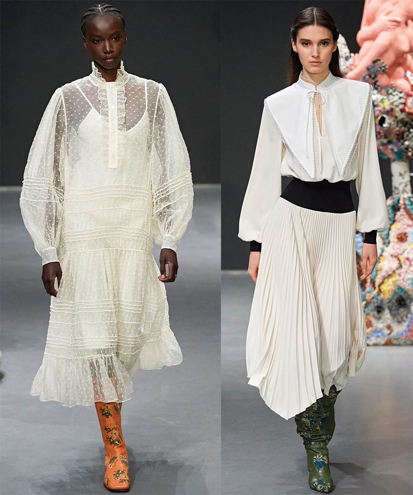 Robe blanche pour Nouveau 2026