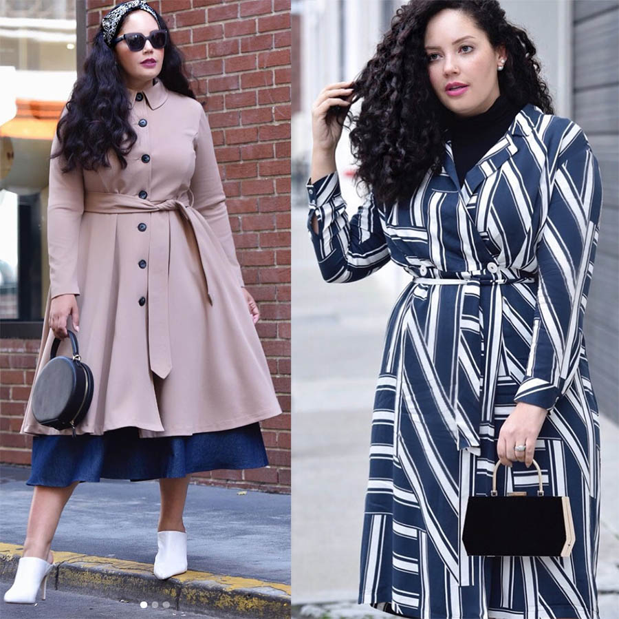 Looks taille plus stylés