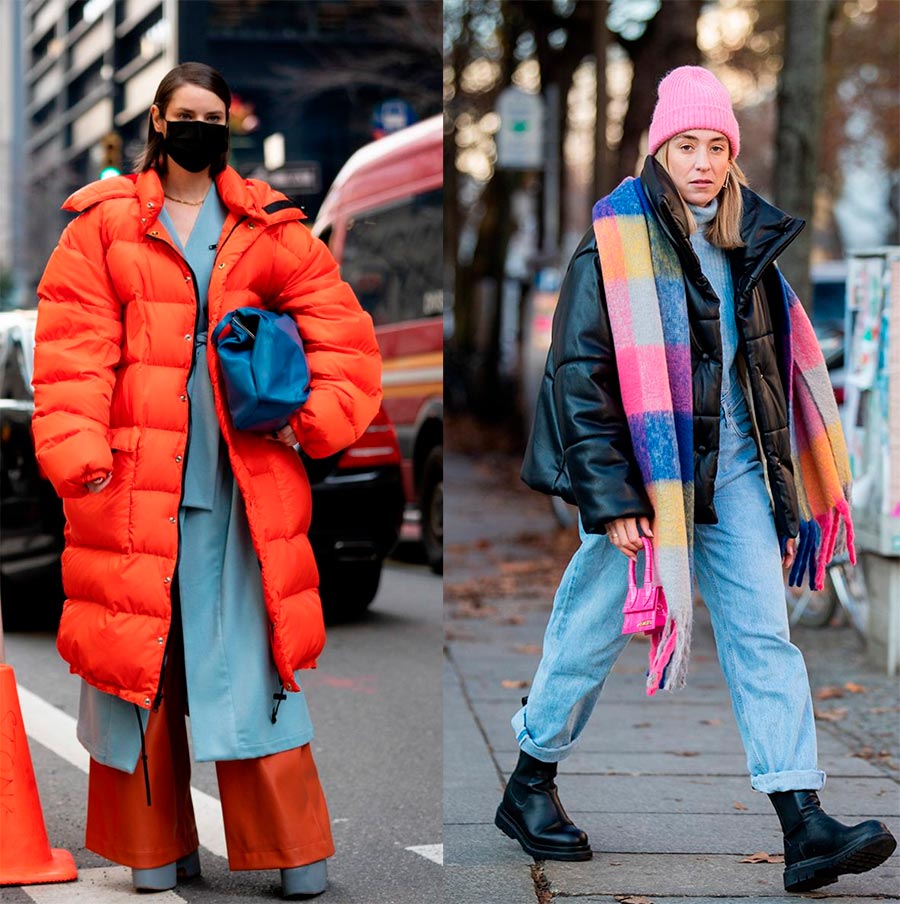 Doudounes pour l'hiver