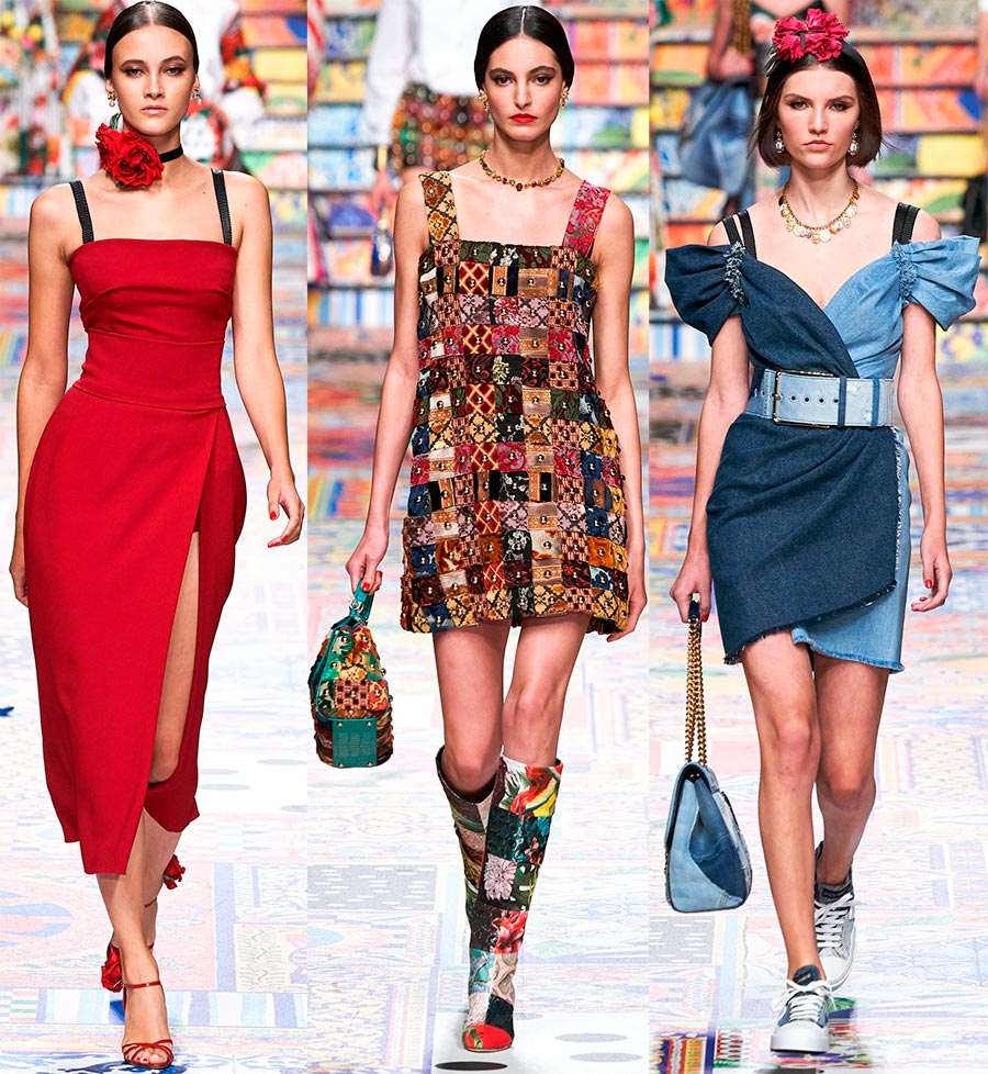 Belles robes Dolce Gabbana