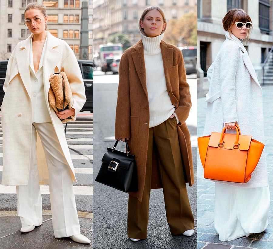 Pantalon Palazzo avec manteau