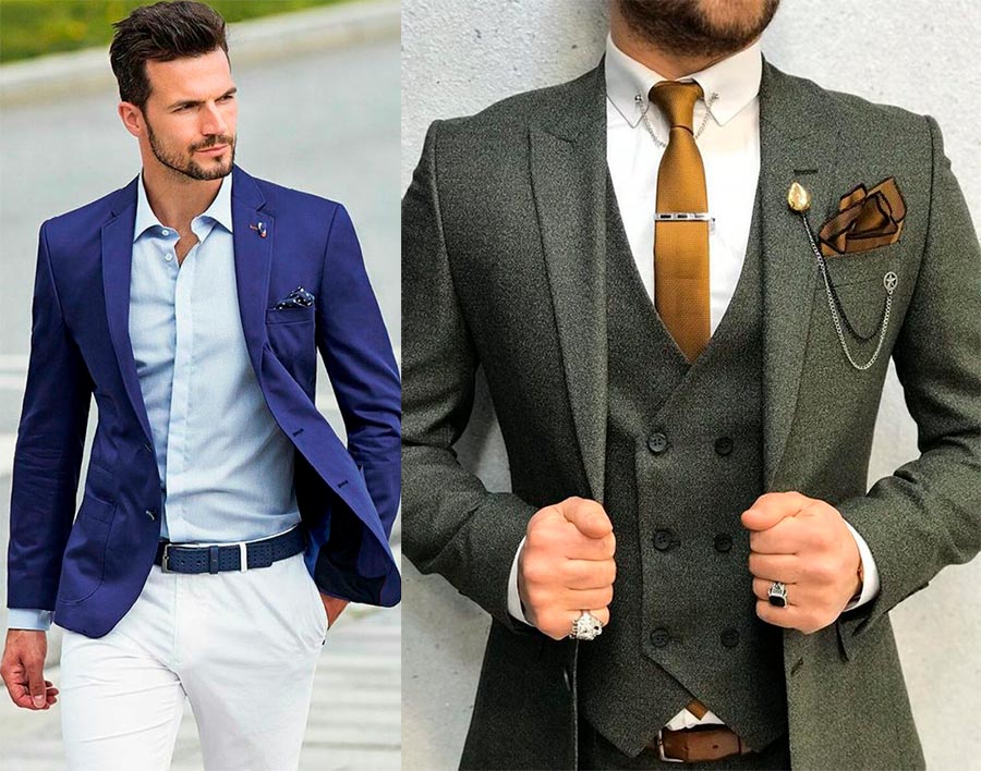 Règles de sélection d'un costume et d'accessoires pour hommes