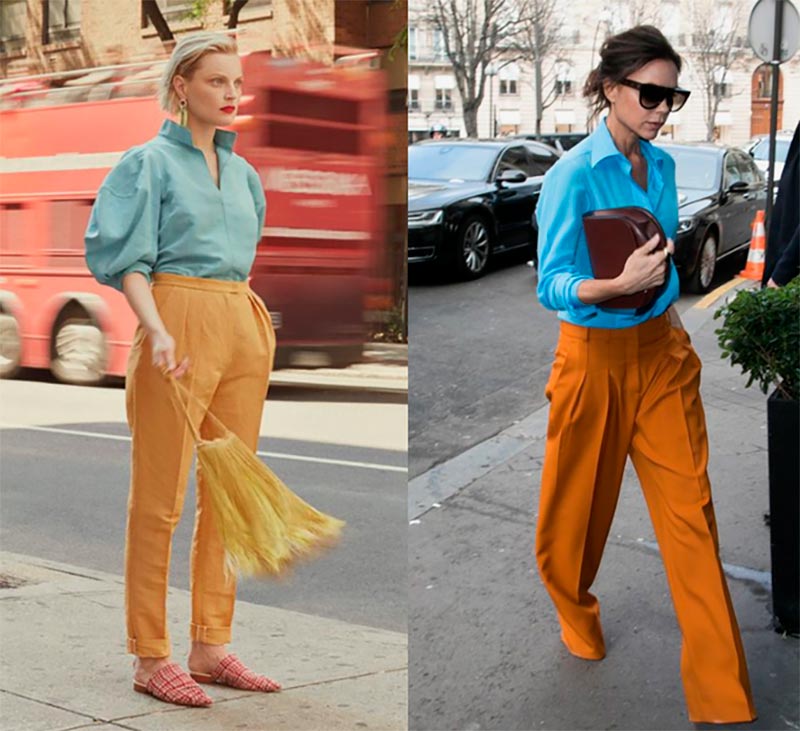 Combinaisons de couleurs dans les vêtements