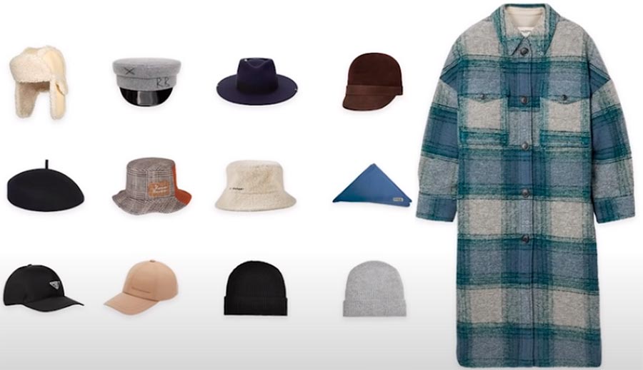 Style de vêtements d'hiver