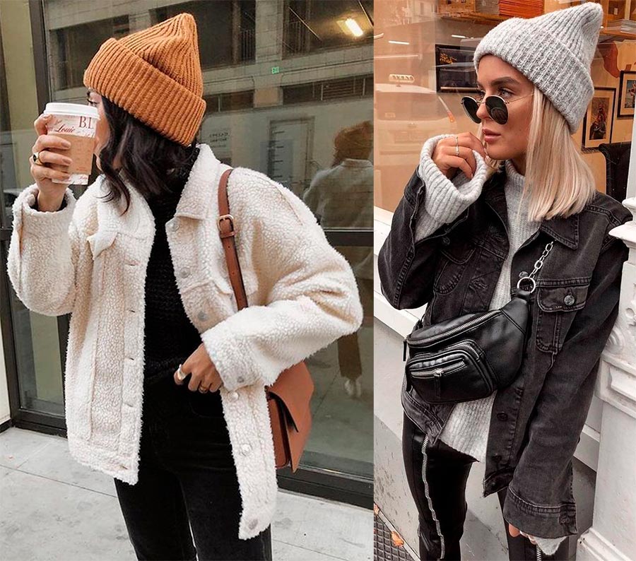 Bonnets tricotés pour femmes