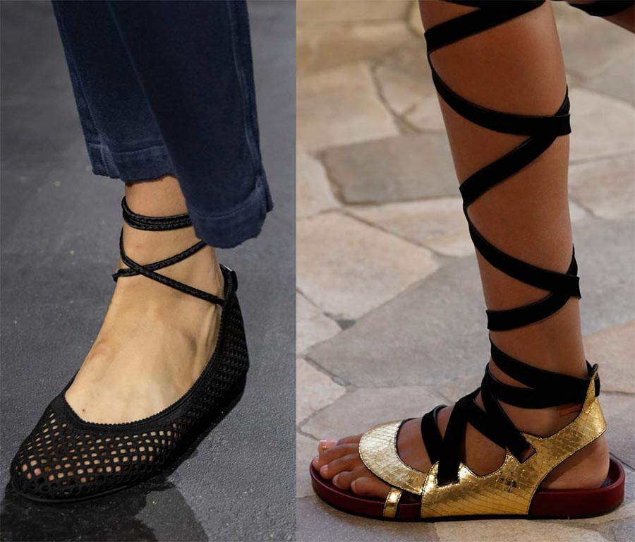 Chaussures à la mode printemps-été