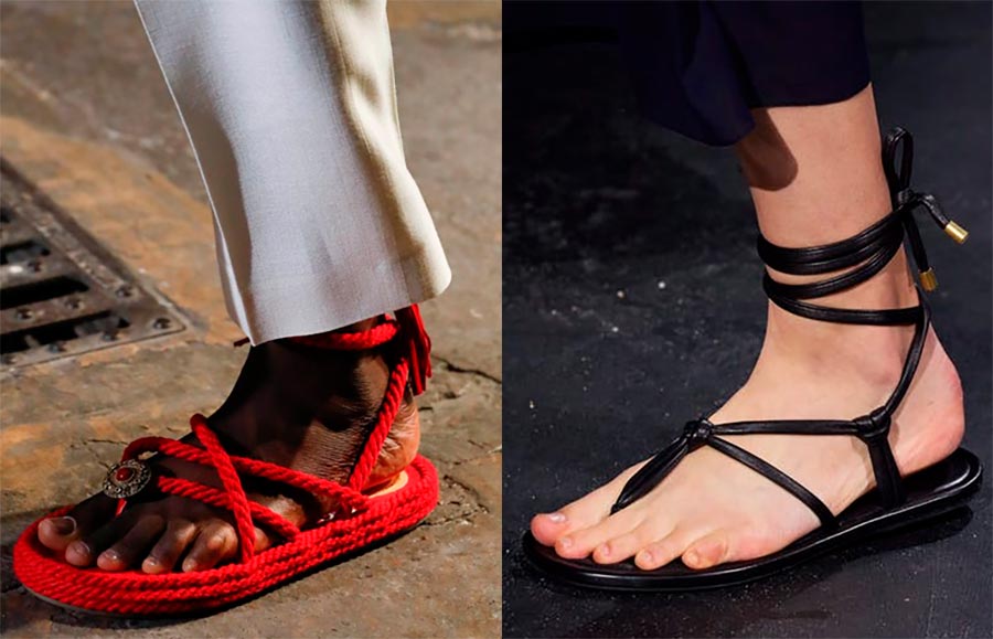 Chaussures à la mode printemps-été