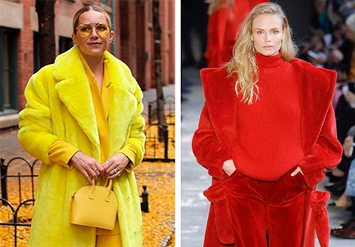 Vêtements et style à la mode en hiver dans les réalités russes