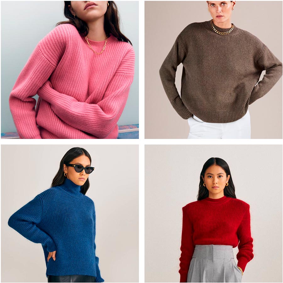 Des tricots chauds pour l'hiver