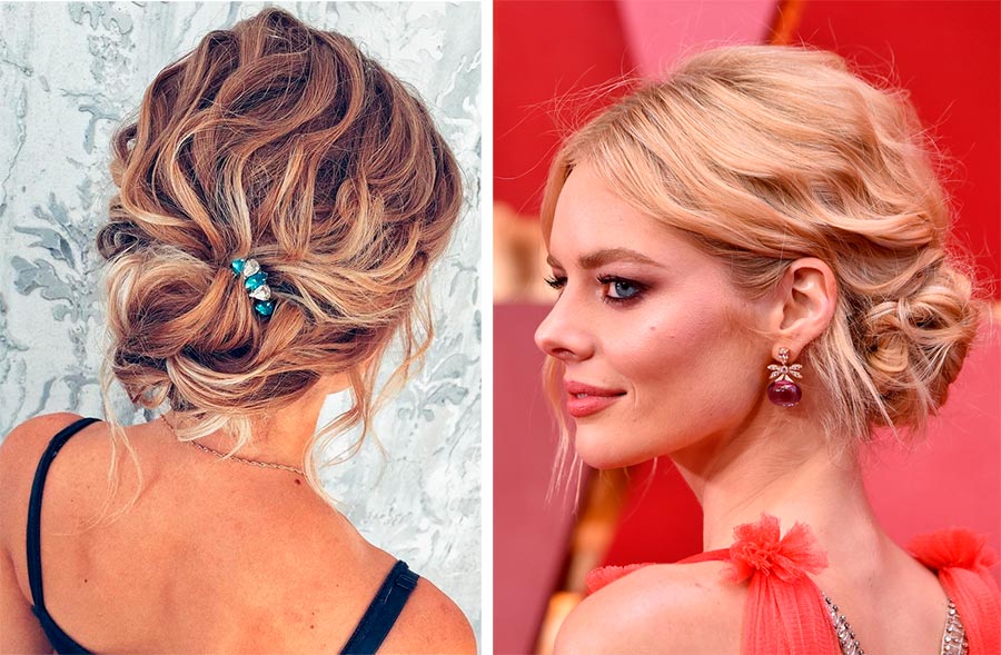 Coiffure du nouvel an