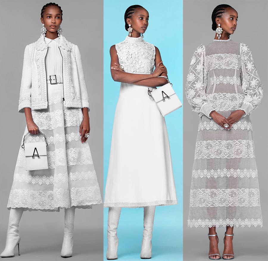 Robes blanches printemps-été