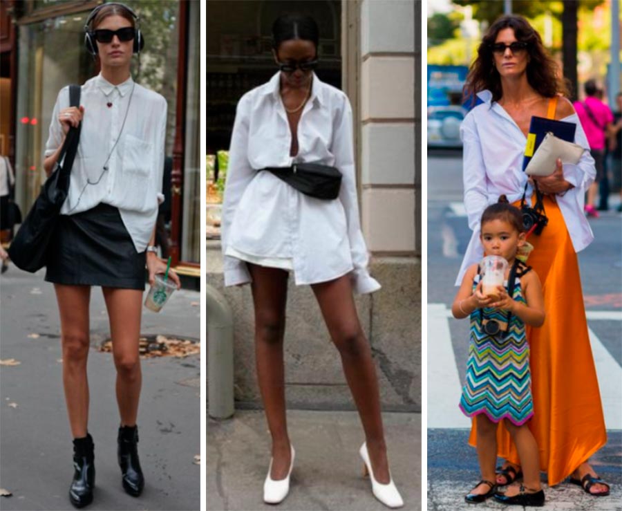 Comment porter une chemise blanche