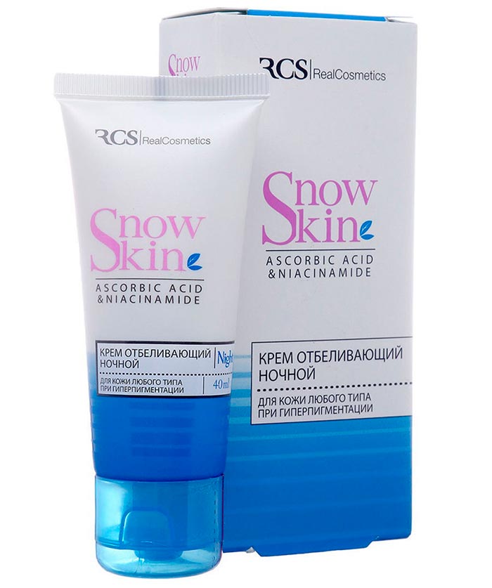 Cosmétiques de blanchiment de la peau