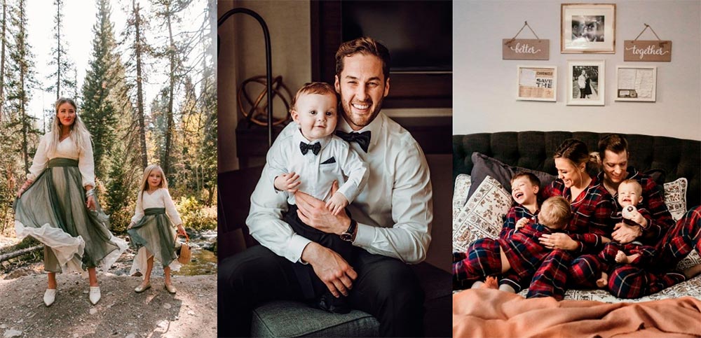 Idées de séances photo en famille