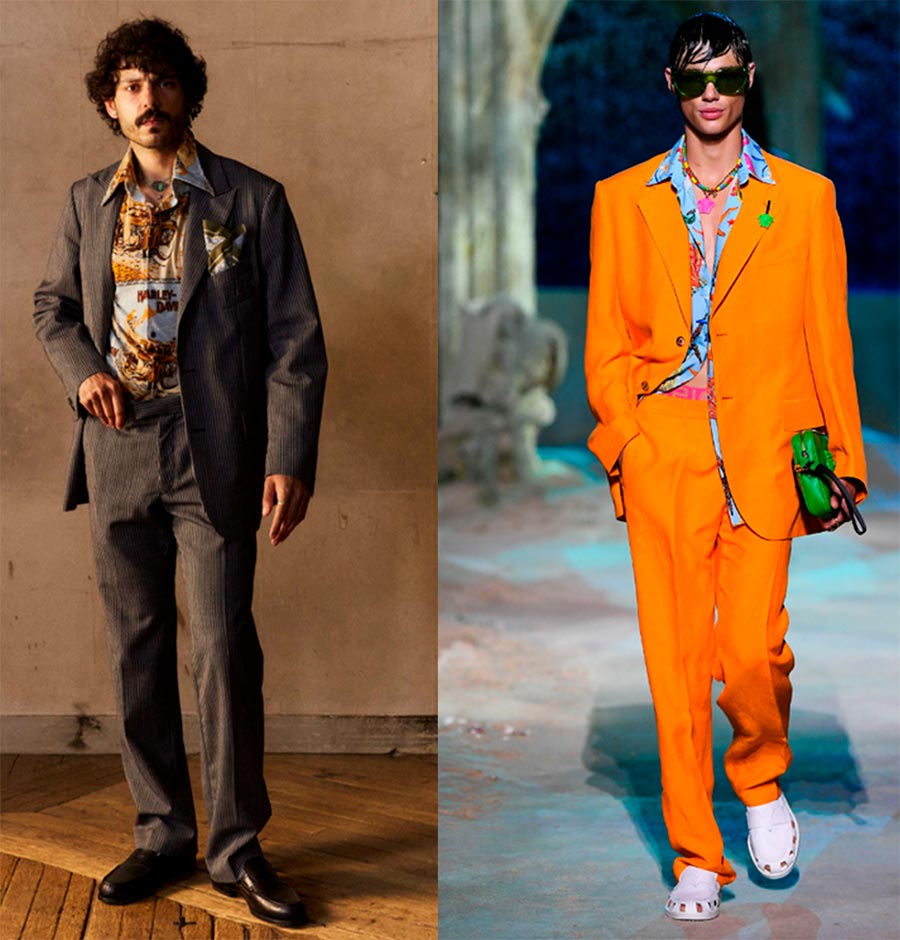 Costumes rétro pour hommes