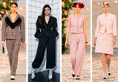 Costumes pour femmes avec jupe et pantalon: tendances 2026
