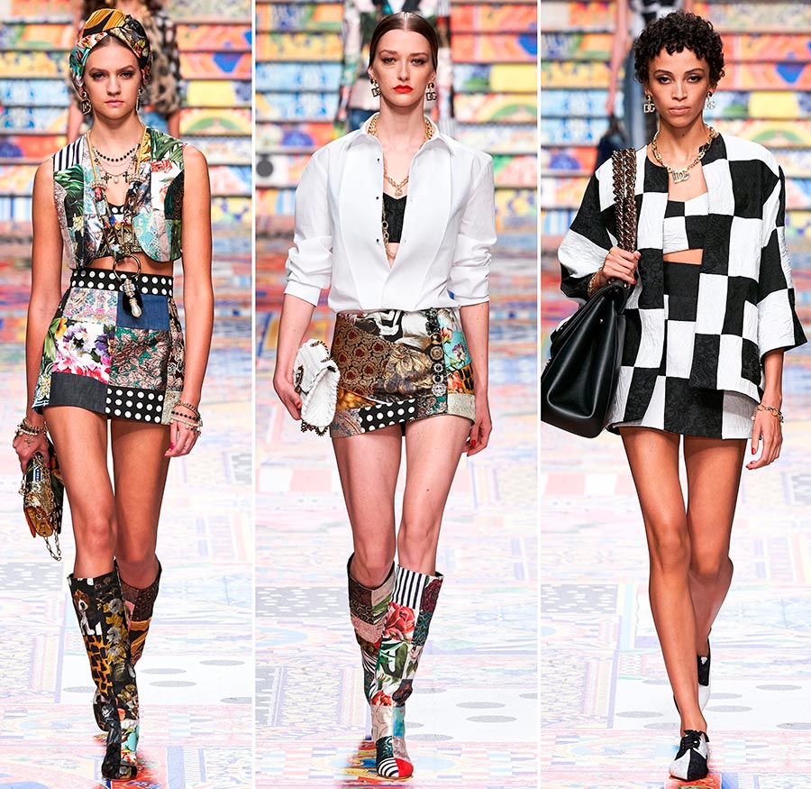 Minijupes Dolce & Gabbana