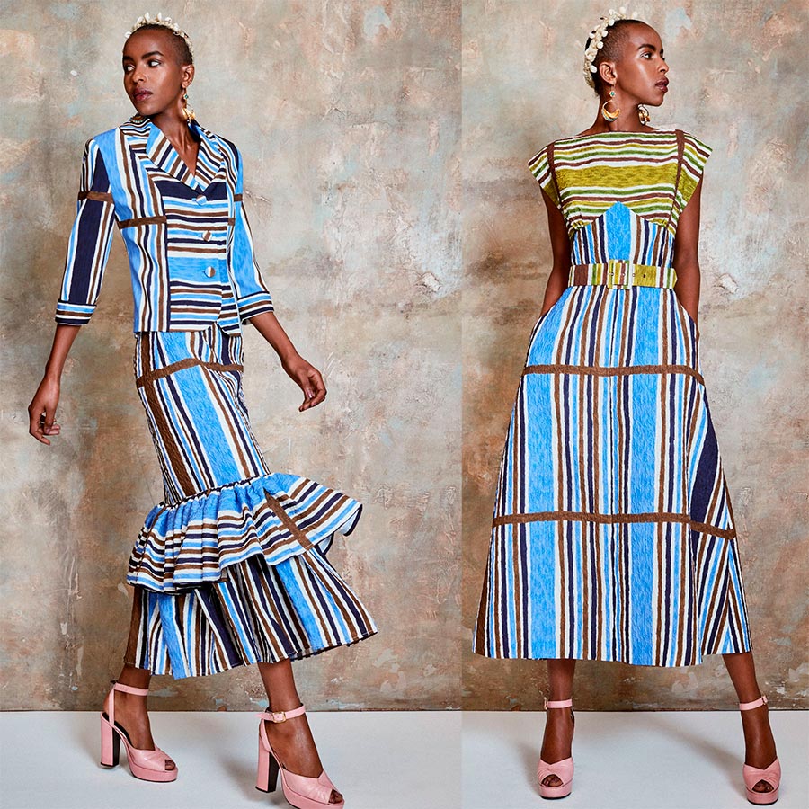 Impressions inhabituelles sur les vêtements