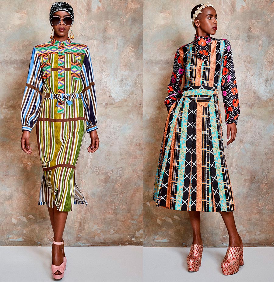 Impressions inhabituelles sur les vêtements