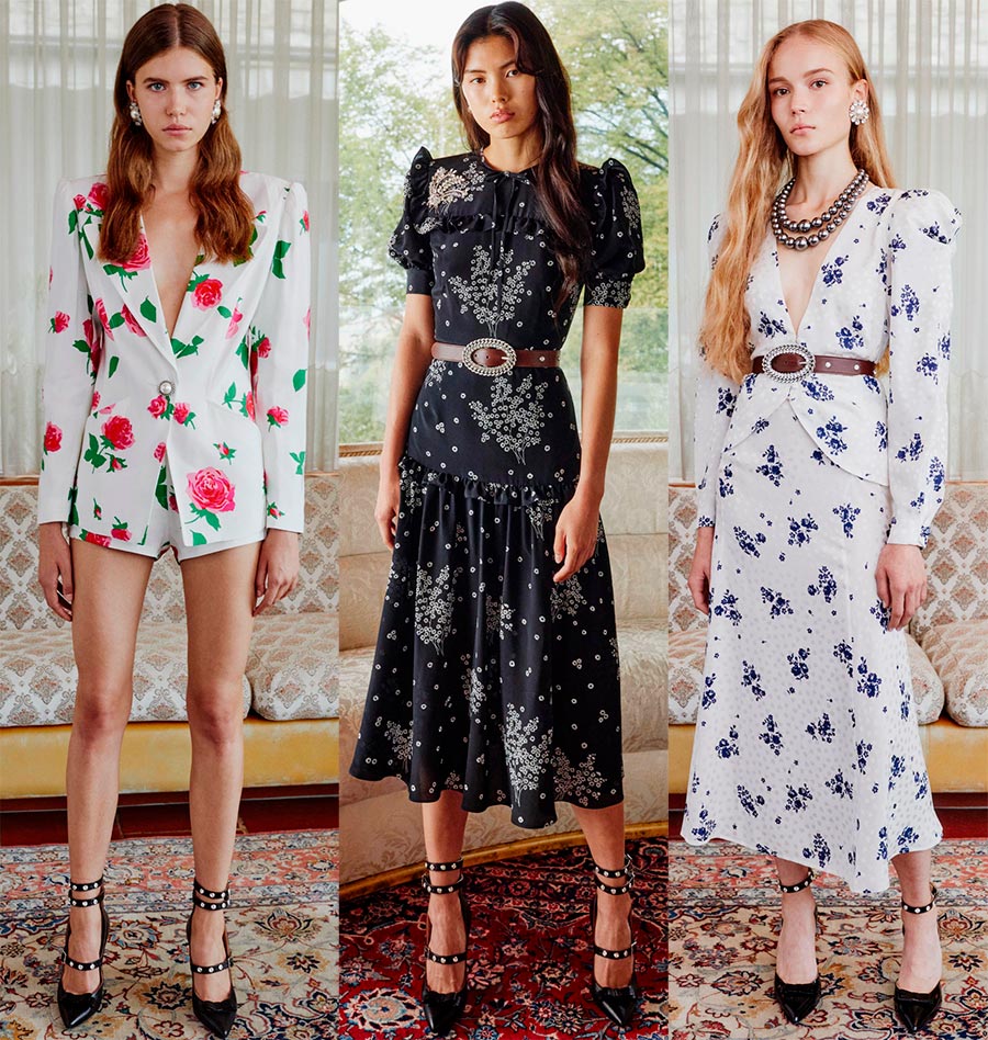 Imprimé fleuri printemps-été