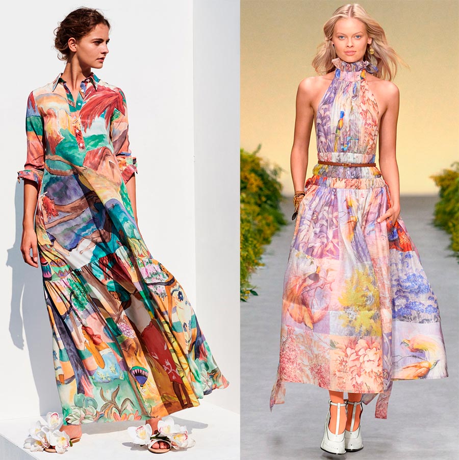 Imprimés à la mode printemps-été