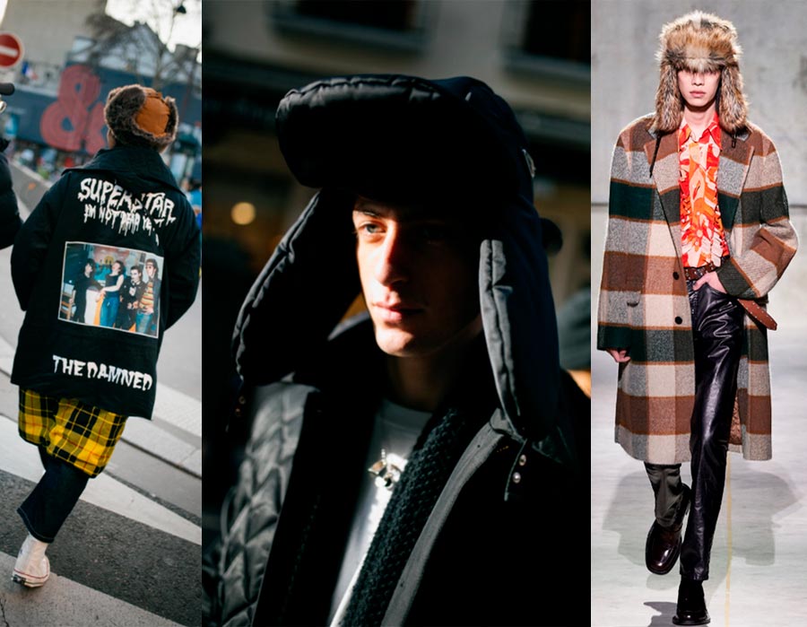 Chapeaux avec oreillettes