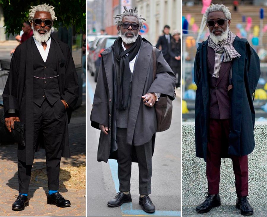 Mode pour hommes et icônes du style masculin: images photo